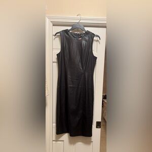 Steve Madden Sleek Black Mini Dress